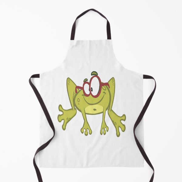 Item preview, Funny Green Frog with Red Glasses Cartoon designed and sold by Johnnies.