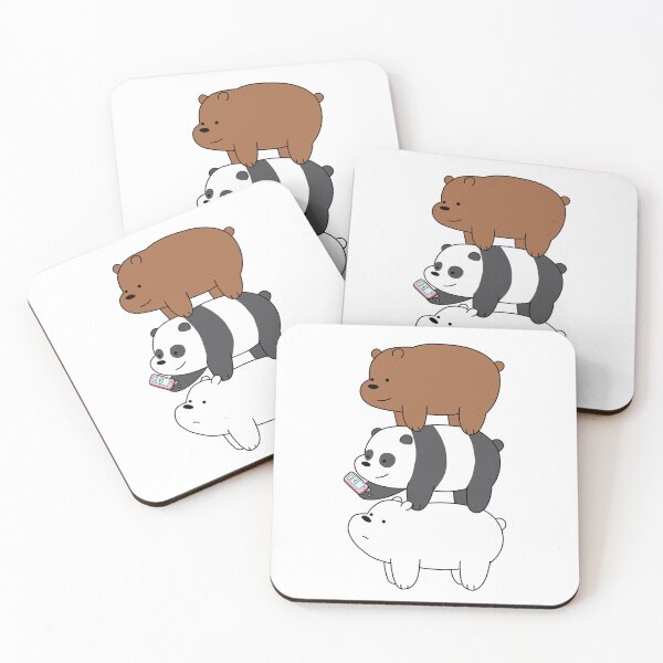 Item preview, We Bare Bears™ Grizzly, Panda, and Ice bear designed and sold by karamram.