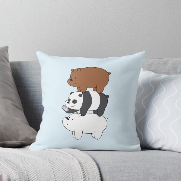 Item preview, We Bare Bears™ Grizzly, Panda, and Ice bear designed and sold by karamram.