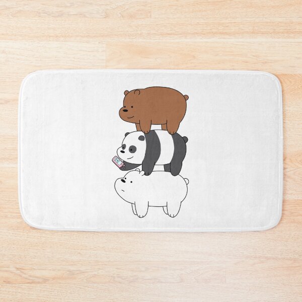 Item preview, We Bare Bears™ Grizzly, Panda, and Ice bear designed and sold by karamram.