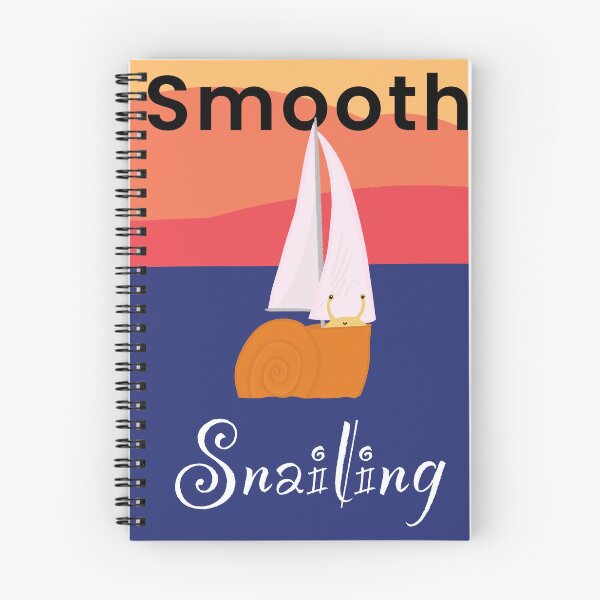 Item preview, Smooth Snailing Snail Sailboat designed and sold by StillMarinating.