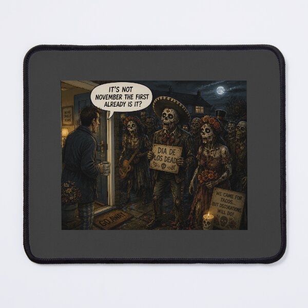 Item preview, Funny Day of the Dead November First Halloween Humor Design designed and sold by Hornace88studio.