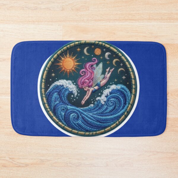 Item preview,  Celestial ocean fairy diving into the waves designed and sold by Azurart2.