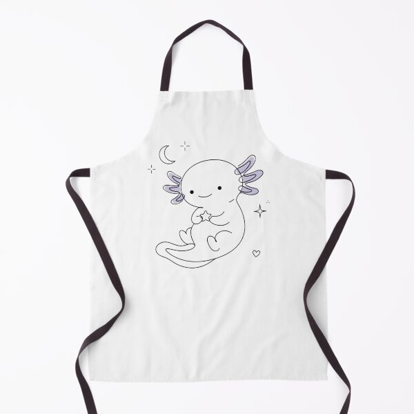 Item preview, Cute Axolotl Holding a Star designed and sold by Nitta Studio.
