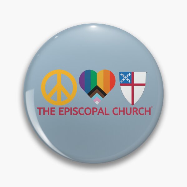 Item preview, Peace, Love, The Episcopal Church™ designed and sold by Canterbury Episcopal Campus Ministry at Texas Tech University .