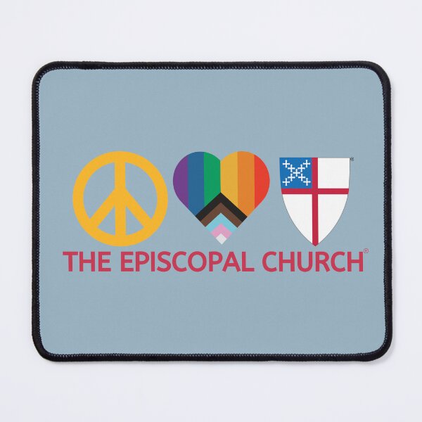 Item preview, Peace, Love, The Episcopal Church™ designed and sold by Canterbury Episcopal Campus Ministry at Texas Tech University .