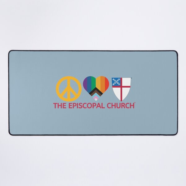 Item preview, Peace, Love, The Episcopal Church™ designed and sold by Canterbury Episcopal Campus Ministry at Texas Tech University .