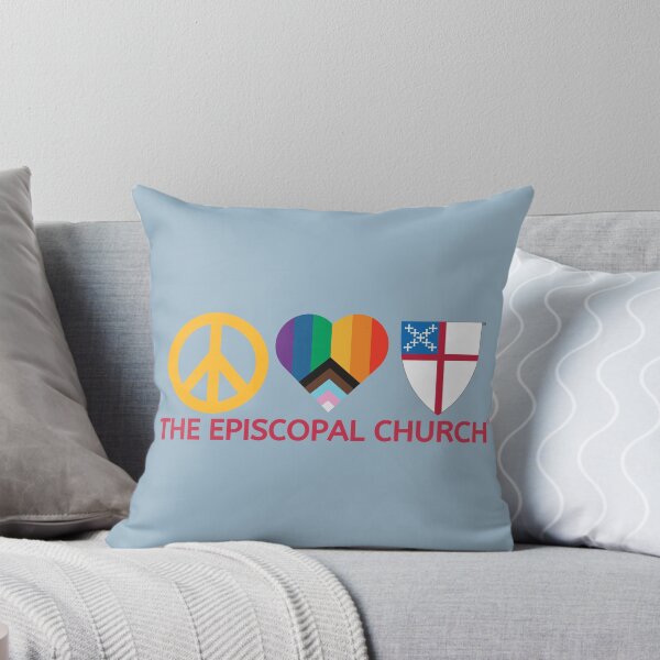 Item preview, Peace, Love, The Episcopal Church™ designed and sold by Canterbury Episcopal Campus Ministry at Texas Tech University .