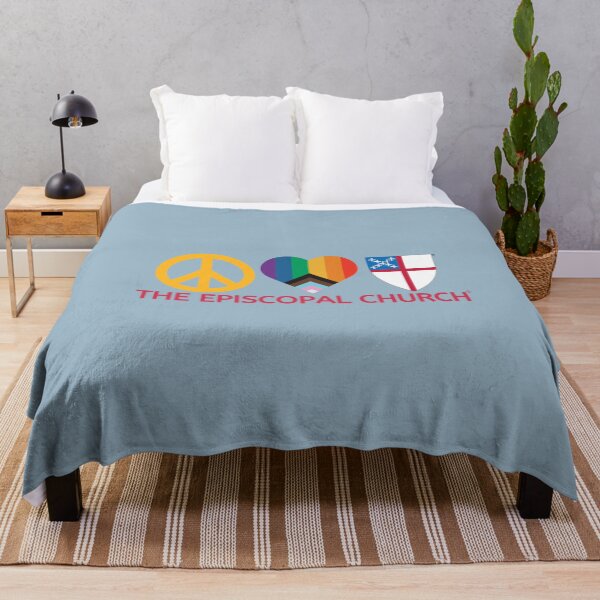Item preview, Peace, Love, The Episcopal Church™ designed and sold by Canterbury Episcopal Campus Ministry at Texas Tech University .