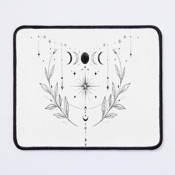Item preview, Celestial Moon Phases Botanical Magic | Mystic Witch Aesthetic designed and sold by Marianarcezar.