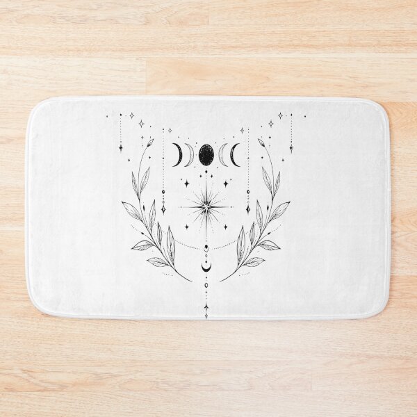 Item preview, Celestial Moon Phases Botanical Magic | Mystic Witch Aesthetic  designed and sold by Marianarcezar.
