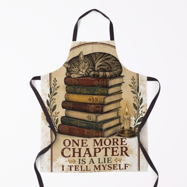 Item preview, One More Chapter Funny Book Lover Vintage Reading Graphic Tee designed and sold by TM DESIGNS AND MORE.
