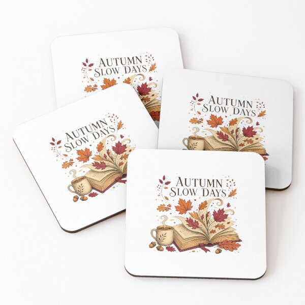 Item preview, Cozy Fall Season – Autumn Leaves and Woodland Graphic designed and sold by AMICO77.