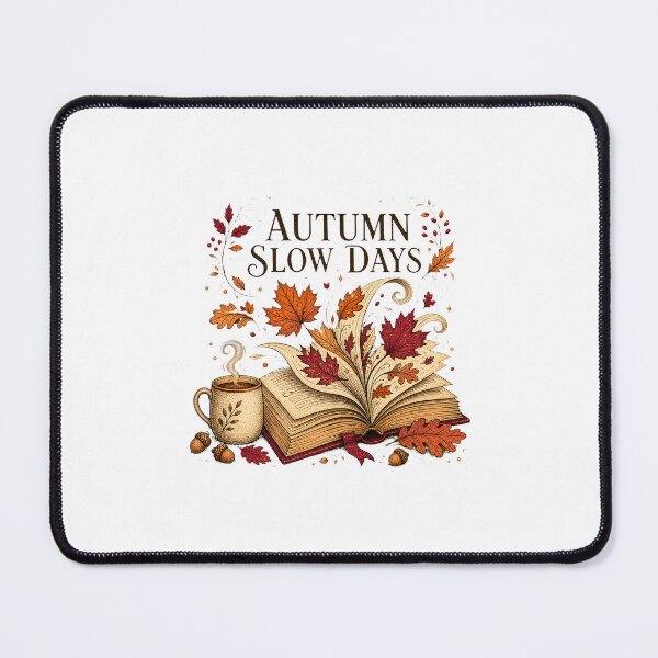 Item preview, Cozy Fall Season – Autumn Leaves and Woodland Graphic designed and sold by AMICO77.