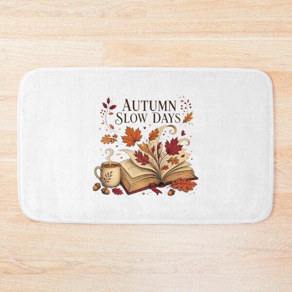 Item preview, Cozy Fall Season – Autumn Leaves and Woodland Graphic designed and sold by AMICO77.