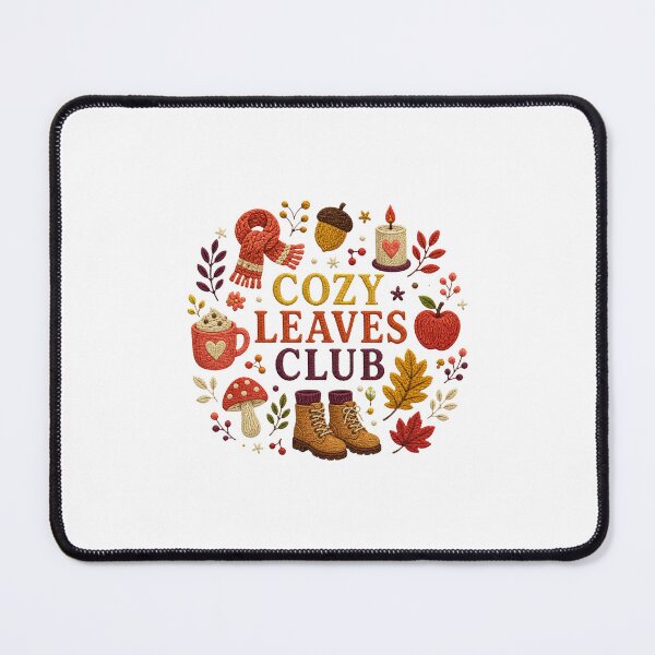 Item preview, Cozy Fall Season – Autumn Leaves and Woodland Graphic designed and sold by AMICO77.