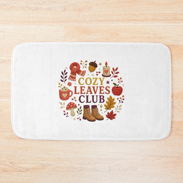 Item preview, Cozy Fall Season – Autumn Leaves and Woodland Graphic designed and sold by AMICO77.