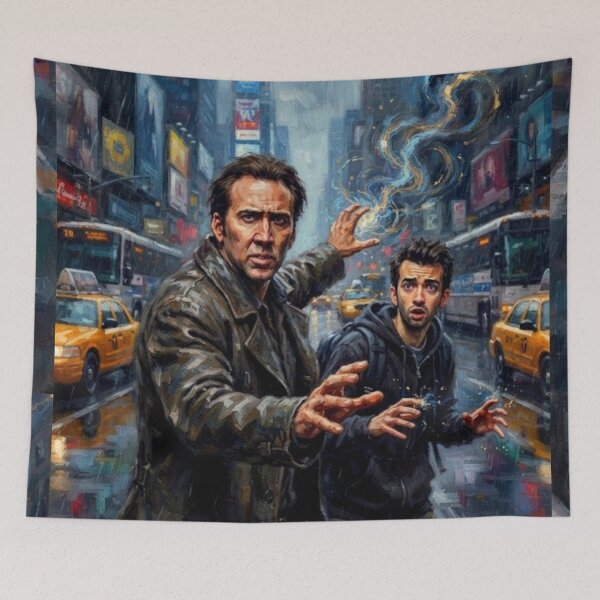 Item preview, The Sorcerer's Apprentice Fantasy Fine Art Tribute designed and sold by Art's Diner.