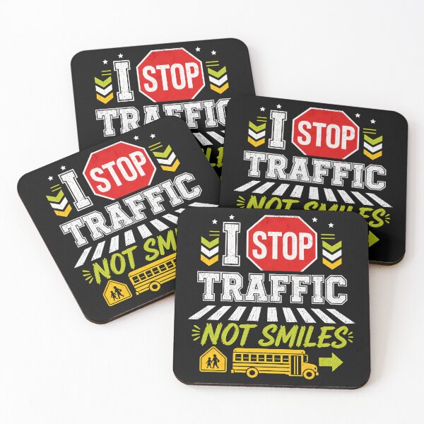 Item preview, Crossing Guard I Stop Traffic Not Smiles designed and sold by PrintivoraHub.