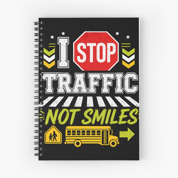 Item preview, Crossing Guard I Stop Traffic Not Smiles designed and sold by PrintivoraHub.