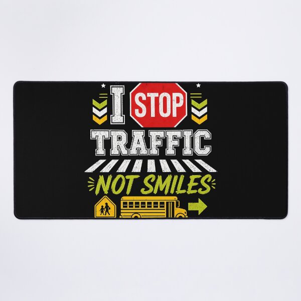 Item preview, Crossing Guard I Stop Traffic Not Smiles designed and sold by PrintivoraHub.