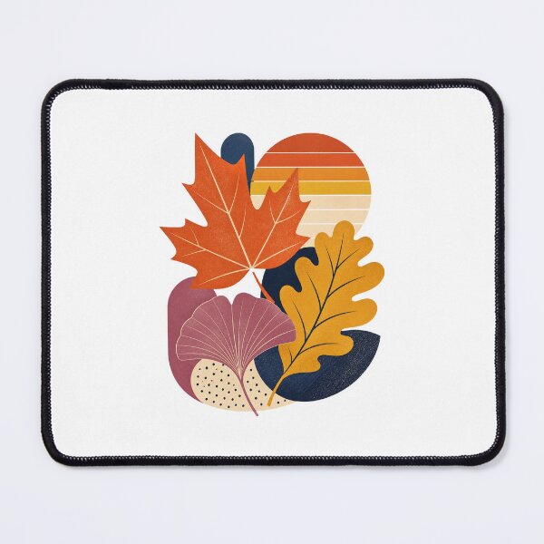 Item preview, Cozy Fall Season – Autumn Leaves and Woodland Graphic designed and sold by AMICO77.