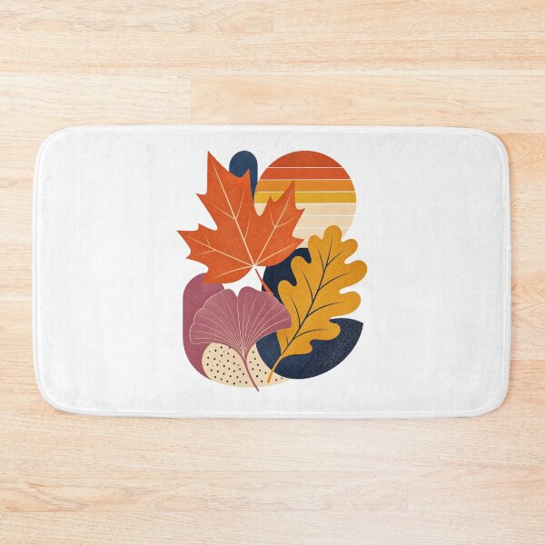 Item preview, Cozy Fall Season – Autumn Leaves and Woodland Graphic designed and sold by AMICO77.