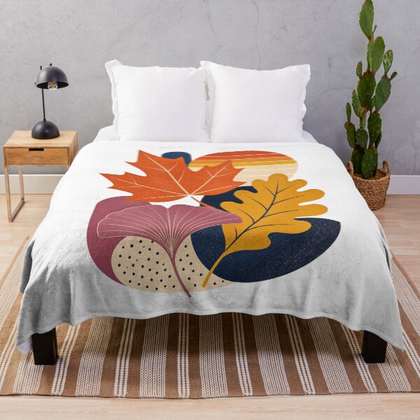 Item preview, Cozy Fall Season – Autumn Leaves and Woodland Graphic designed and sold by AMICO77.