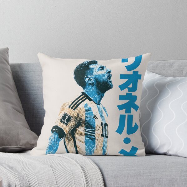 Item preview, Messi the Goat Japanese Duotone  designed and sold by AnimeArsenalPrints.