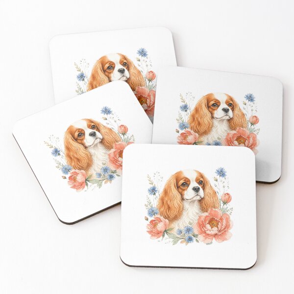 Item preview, Cavalier King Charles Spaniel – Cute Dog Lover Artwork designed and sold by AMICO77.