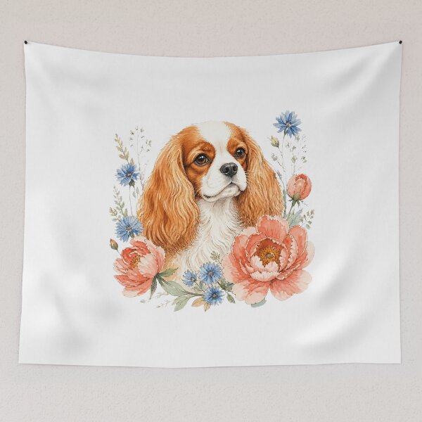 Item preview, Cavalier King Charles Spaniel – Cute Dog Lover Artwork designed and sold by AMICO77.