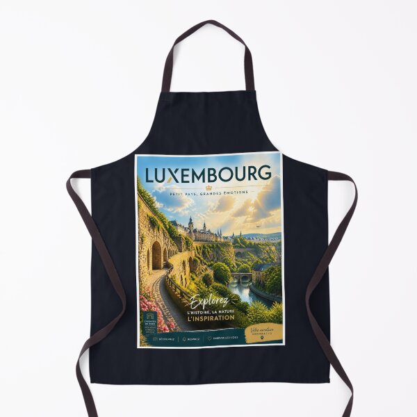 Item preview, Vintage Luxembourg Poster designed and sold by GoodOldVintage.