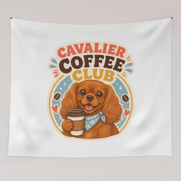 Item preview, Cavalier King Charles Spaniel – Cute Dog Lover Artwork designed and sold by AMICO77.