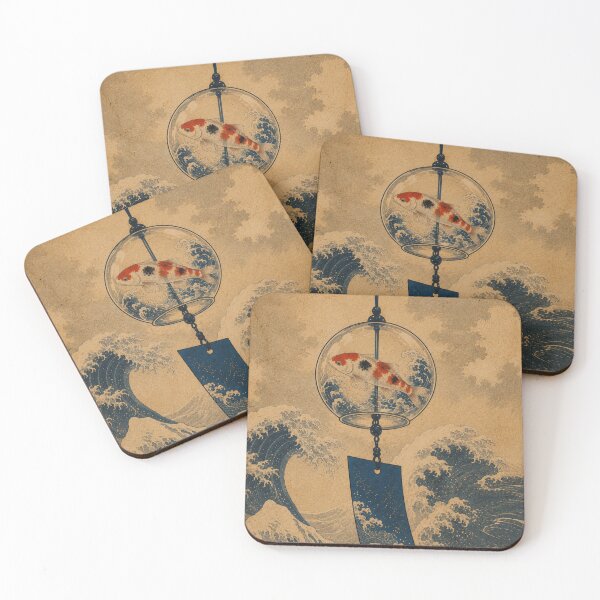 Item preview, Great Wave Wind Chime designed and sold by  Silent Japan Studio.