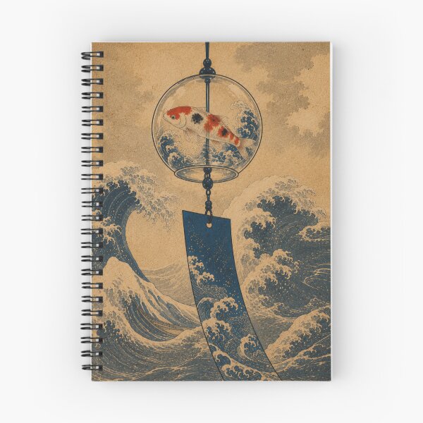 Item preview, Great Wave Wind Chime designed and sold by  Silent Japan Studio.
