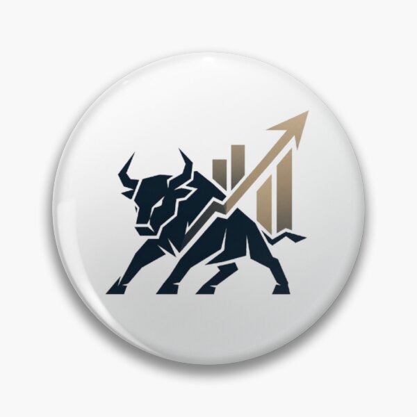 Item preview, Minimalist Financial Bull Market Growth designed and sold by Snurly.