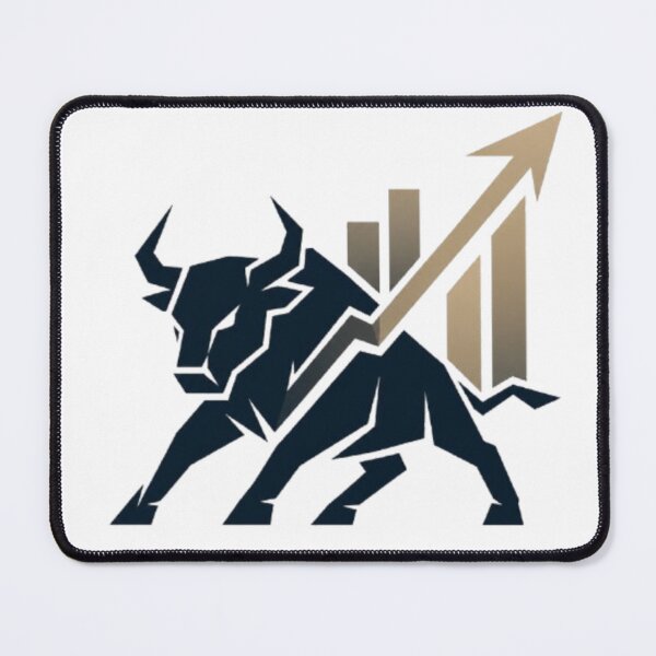 Item preview, Minimalist Financial Bull Market Growth designed and sold by Snurly.