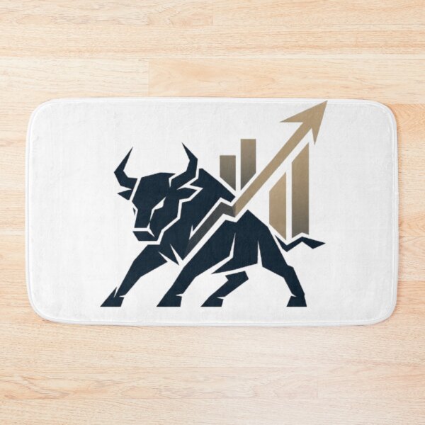 Item preview, Minimalist Financial Bull Market Growth designed and sold by Snurly.