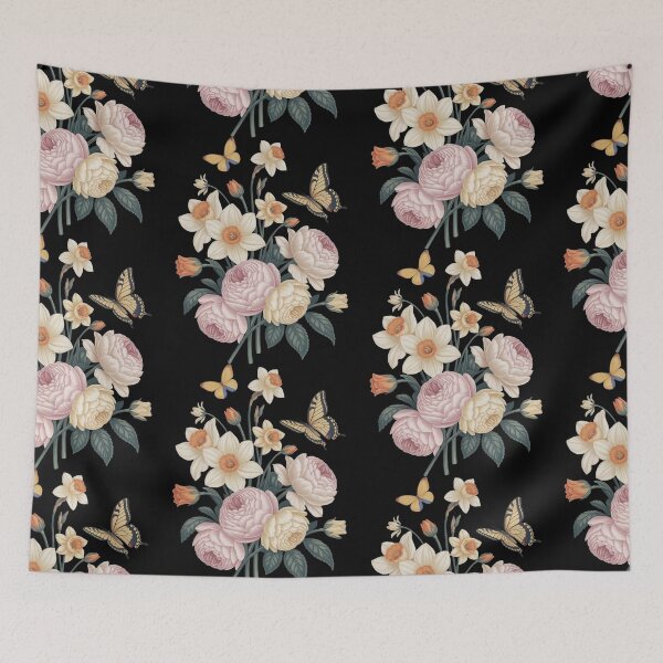 Item preview, Boho Floral Wildflower Design, Neutral Earth Tone Aesthetic, Cottagecore Style designed and sold by NovaNookStudio.