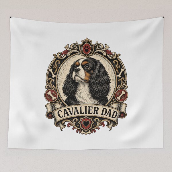 Item preview, Cavalier King Charles Spaniel – Cute Dog Lover Artwork designed and sold by AMICO77.