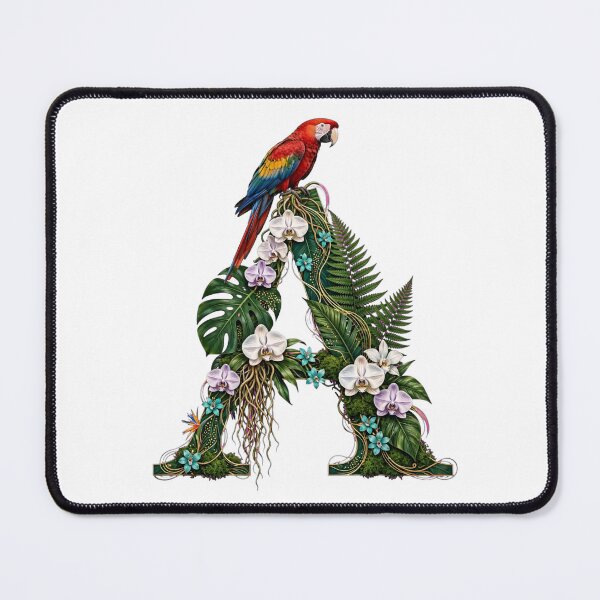 Item preview, Letter A - Born of the Jungle designed and sold by FantasyPearl.