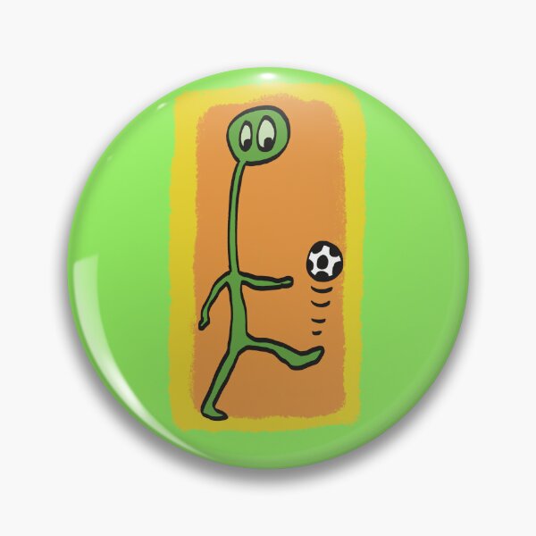 Item preview, Alien playing football designed and sold by SombreroDoodles.