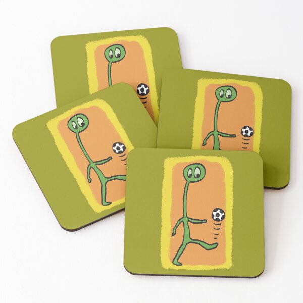 Item preview, Alien playing football designed and sold by SombreroDoodles.