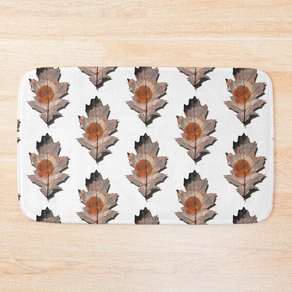 Item preview, Eternal Fall Burnt Orange Oak Tree Leaf Nature Art designed and sold by Sharon Cummings Art.