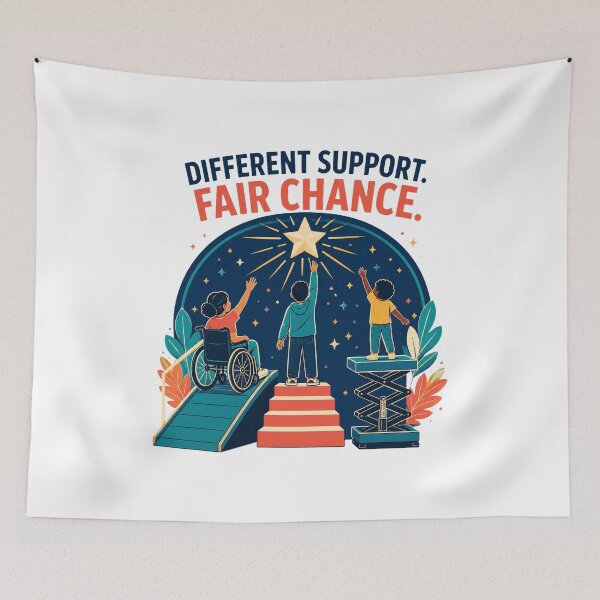 Item preview, Equality Needs Equity – Inclusive Access and Fairness Art designed and sold by AMICO77.