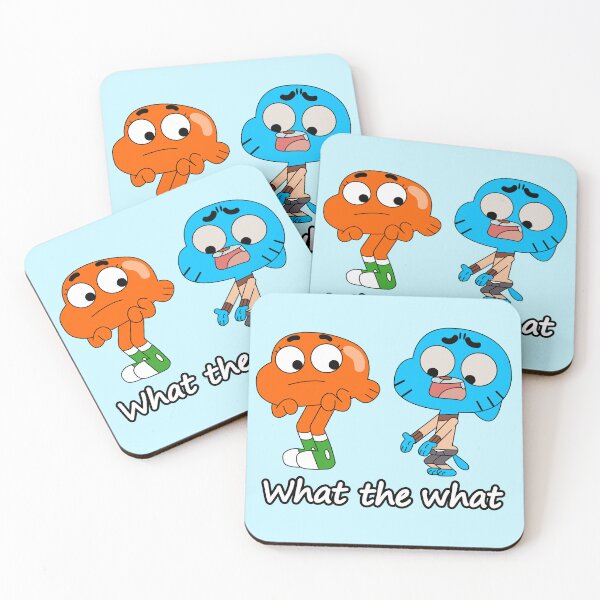 Item preview, The amazing world of Gumball, Gumball and Darwin, What the what  designed and sold by karamram.
