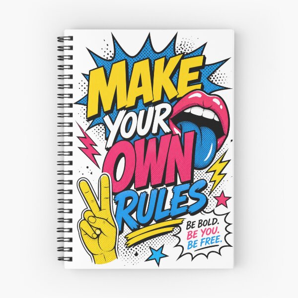 Item preview, make your own  rules. be bold be you be free designed and sold by DreamPrintForge.