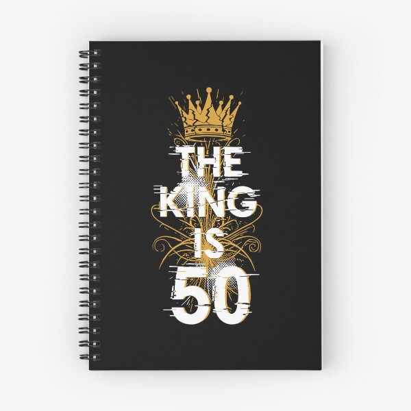 Item preview, The King Is 50 | 50th Birthday Man | Turning Fifty Celebration designed and sold by PopStars1993.