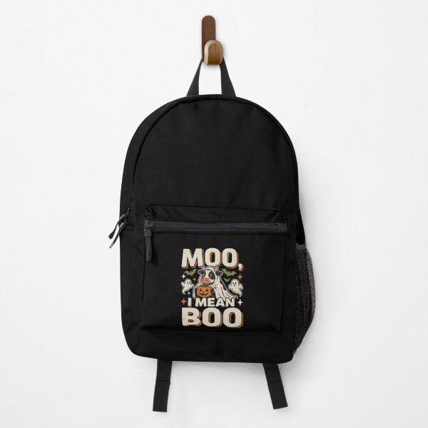 Item preview, Moo I Mean Boo Ghost Cow Halloween designed and sold by MizoX7.