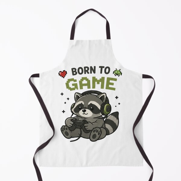 Item preview, Born to Game Raccoon | Cute Kawaii Gamer Trash Panda Sticker Gift designed and sold by bkeer abobkr.